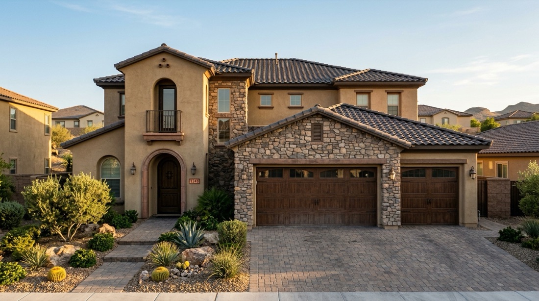 Henderson luxury home exterior